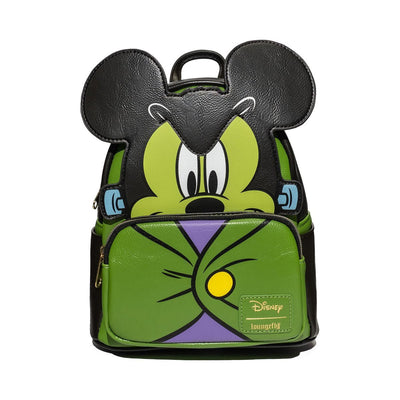 Loungefly Disney Mickey Mouse Frankenstein Cosplay Mini Backpack - Entertainment Earth Ex - Front