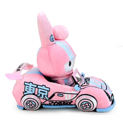 Kidrobot Sanrio 13" Hello Kitty and Friends My Melody Tokyo Speed Racer Plush Toy - Side