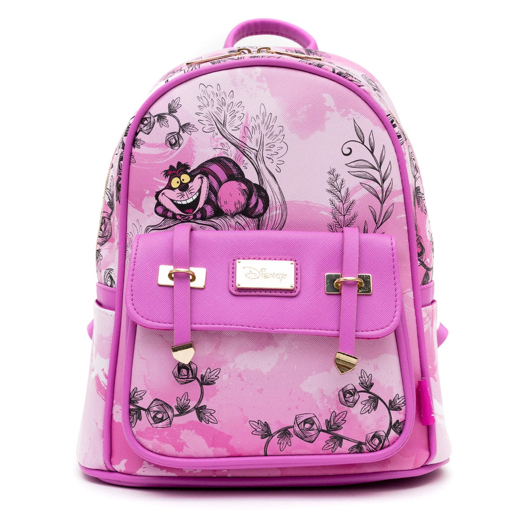 WondaPop Disney Alice in Wonderland Cheshire Cat Mini Backpack - Front