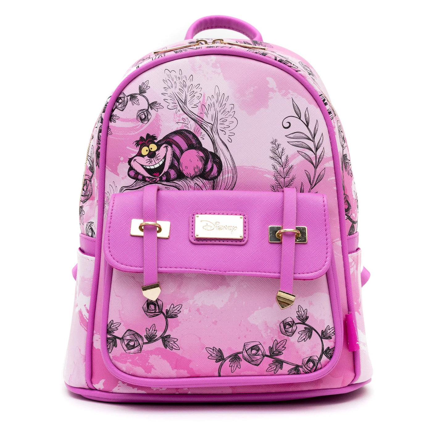 WondaPop Disney Alice in Wonderland Cheshire Cat Mini Backpack - Front