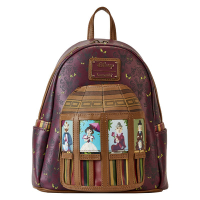 Loungefly Disney Haunted Mansion Moving Portraits Mini Backpack - Front Lenticular