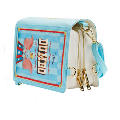 Loungefly Disney Dumbo Book Series Convertible Crossbody - Side View