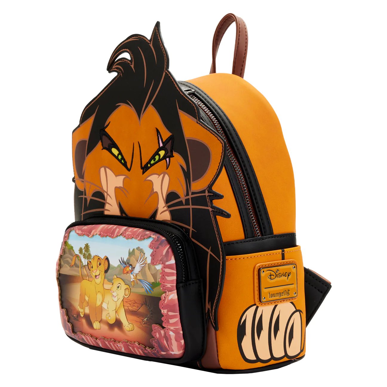 Loungefly Disney Lion King Villains Scene Scar Mini Backpack - Side View