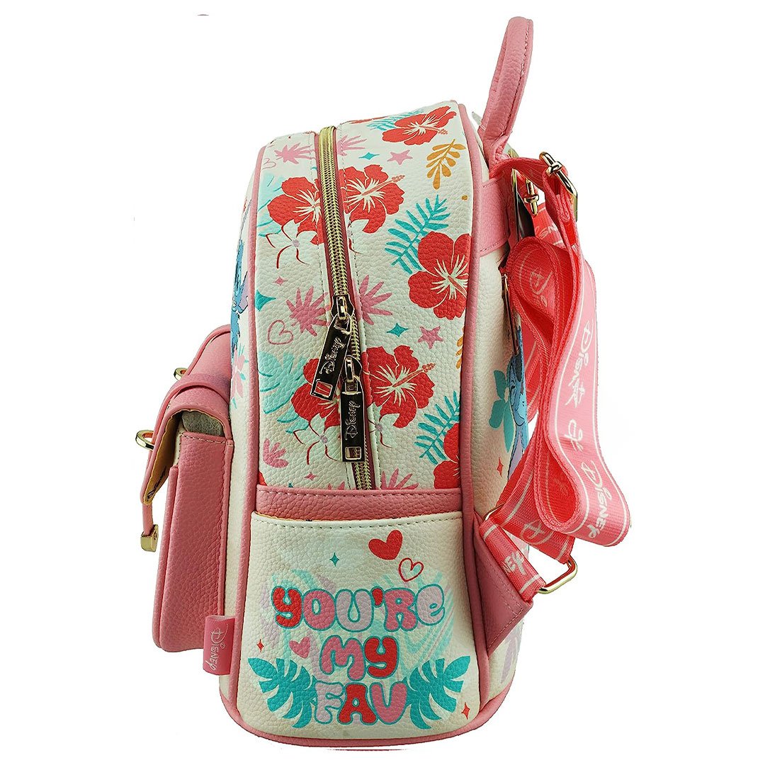 WondaPop Disney Lilo &amp; Stich Angel and Stitch Mini Backpack - Alternate Side View