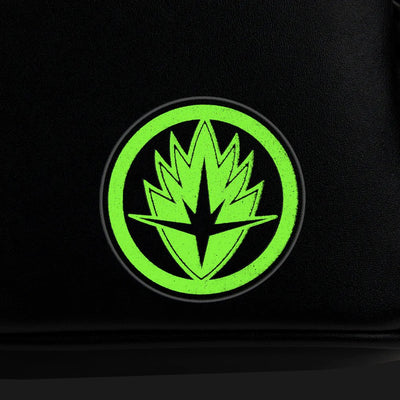 SDCC 707 Street Exclusive Limited Edition - Loungefly Marvel Gamora Cosplay Mini Backpack - Glow in the Dark Detail