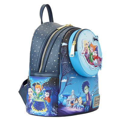 Loungefly Disney Hocus Pocus Poster Mini Backpack - Alternate Side View