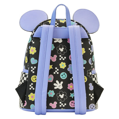 671803455108 - Loungefly Disney Mickey Y2K Mini Backpack - Back