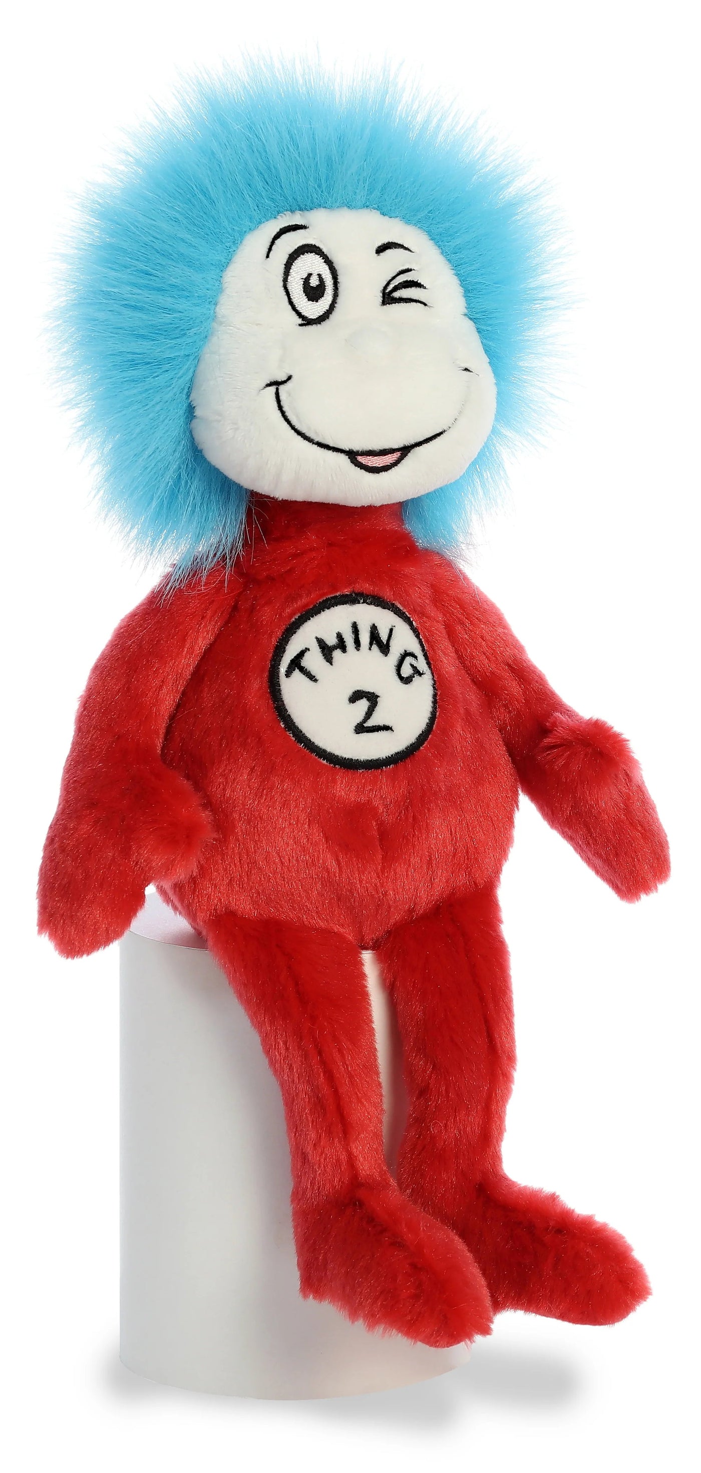 Aurora Dr. Seuss The Cat in the Hat 12" Thing 2 Plush Toy - Sitting