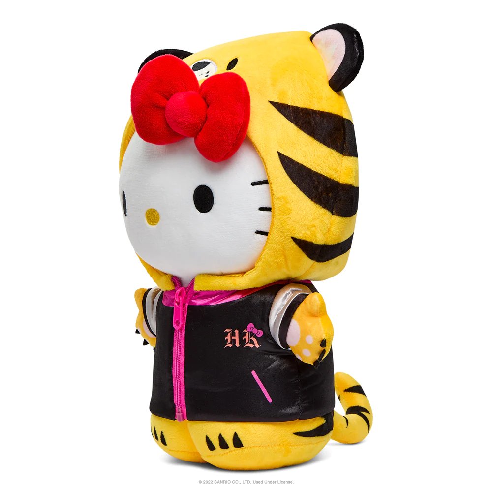Kidrobot Sanrio 13" Hello Kitty Chinese Zodiac Year of the Tiger Plush Toy - Side View