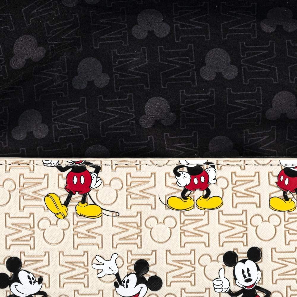 Disney Mickey Mouse Hardware Allover Print Crossbody
