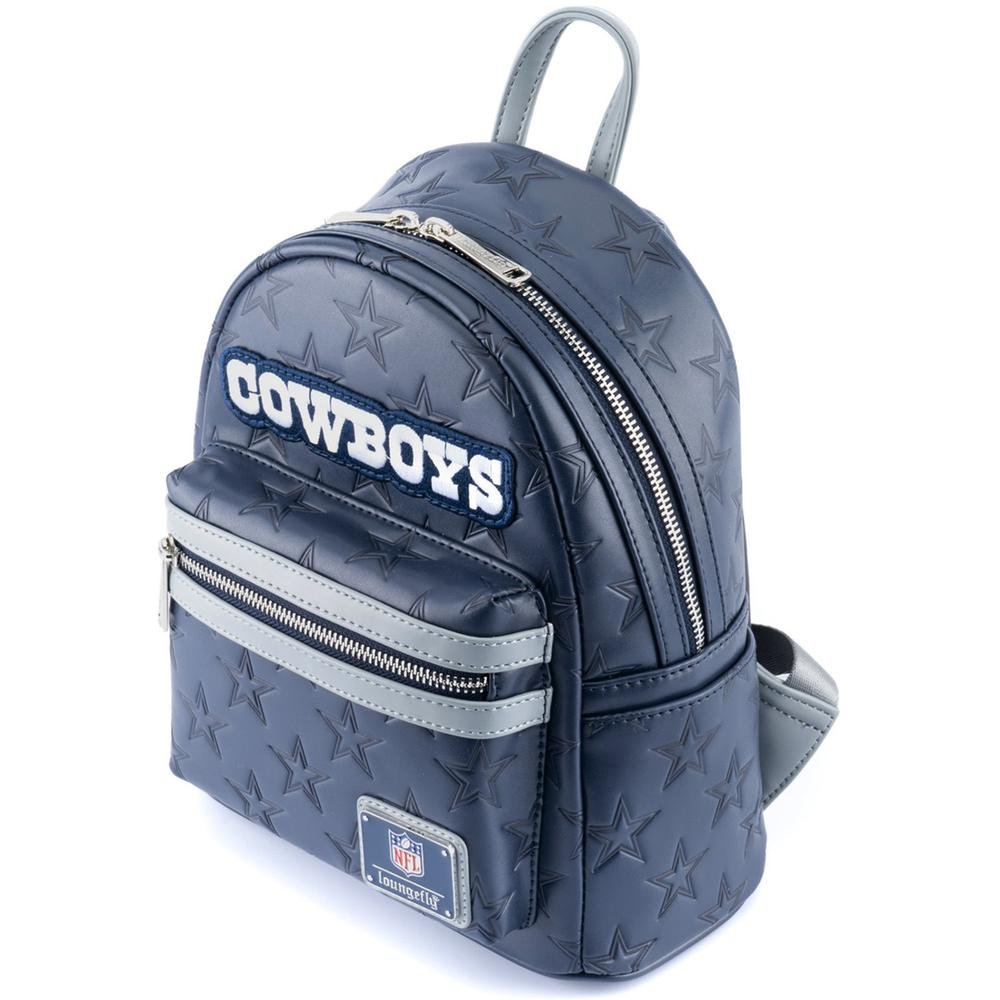 Loungefly NFL Dallas Cowboys Logo Allover Print Mini Backpack