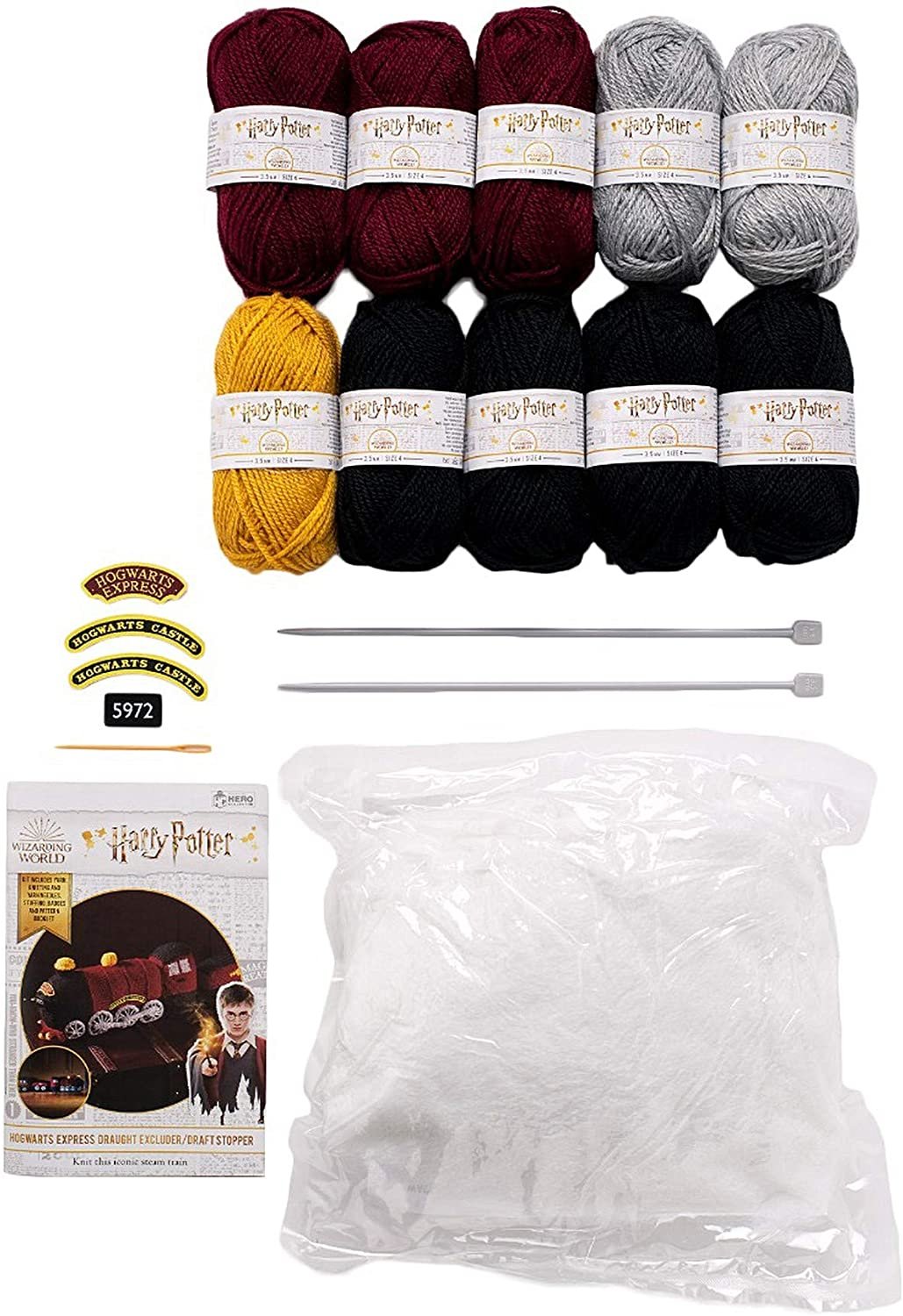 Harry Potter: Hogwarts Express Draught Excluder Knitting Kit