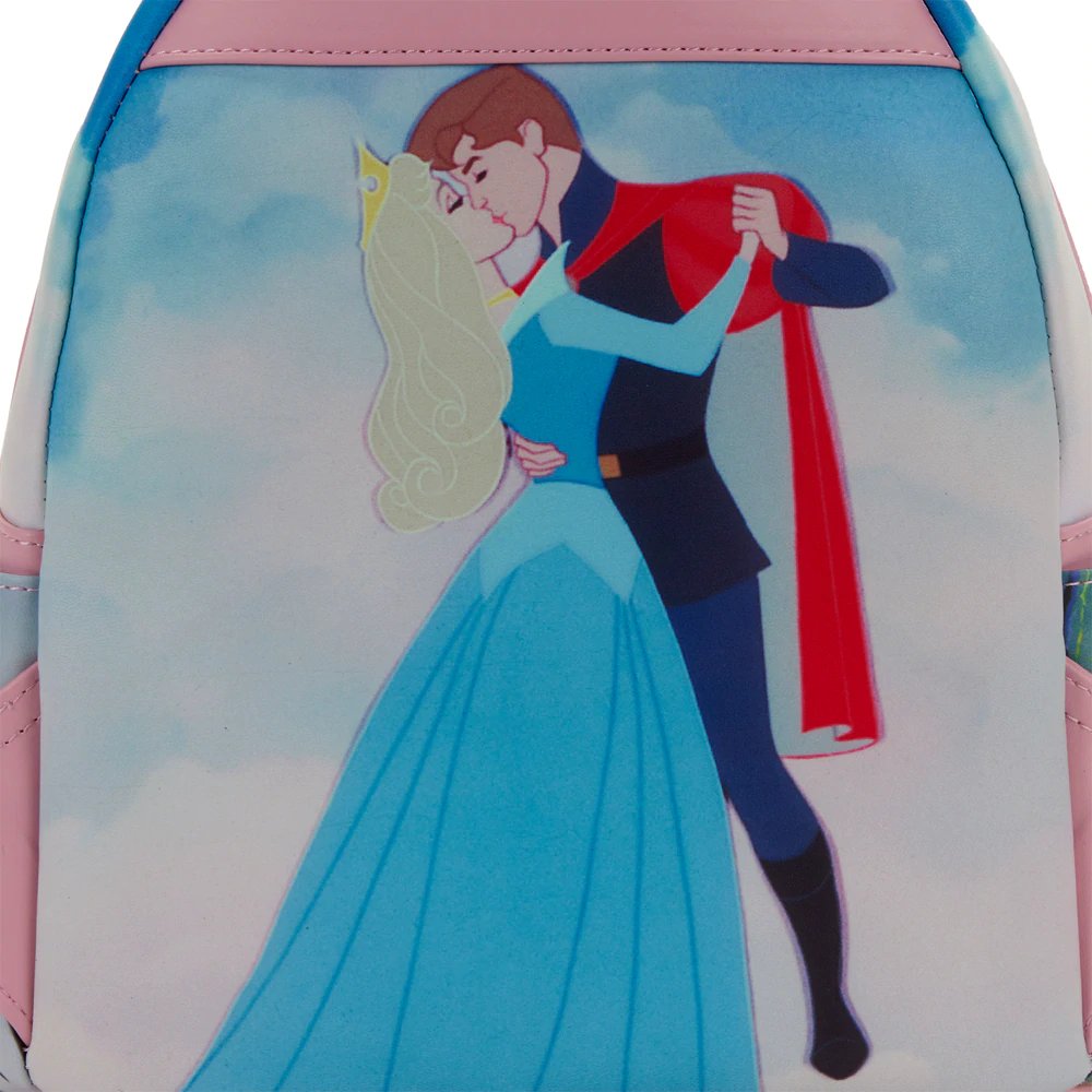 Loungefly Disney Sleeping Beauty Princess Scene Mini Backpack - Back Print