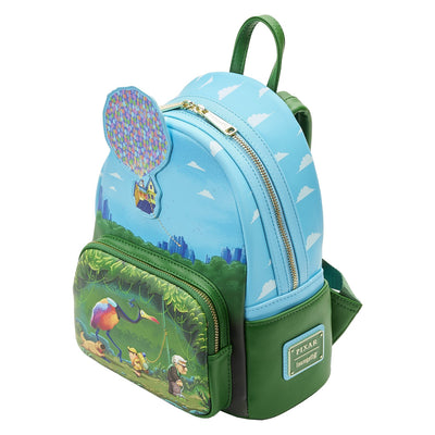 Loungefly Pixar Up Moment Jungle Stroll Mini Backpack - Top View
