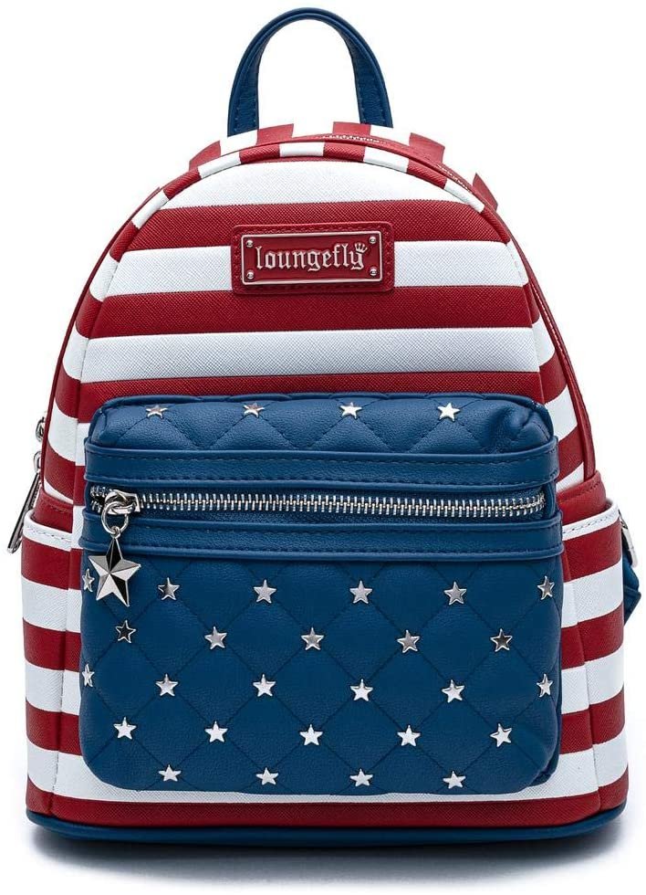 Americana Quilted Mini Backpack