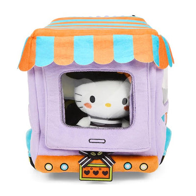 Kidrobot Sanrio 18" Hello Kitty and Friends Halloween Food Truck Plush Toy Set - Back