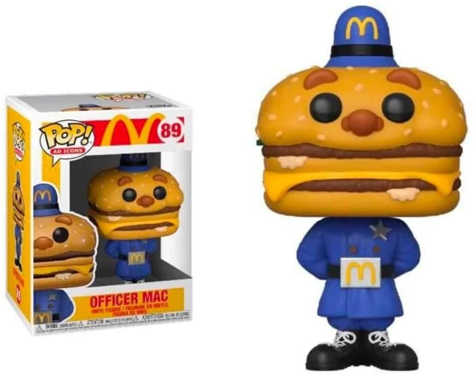 Funko Pop! Ad Icons: McDonald's - Officer Big Mac, Multicolor (45726)