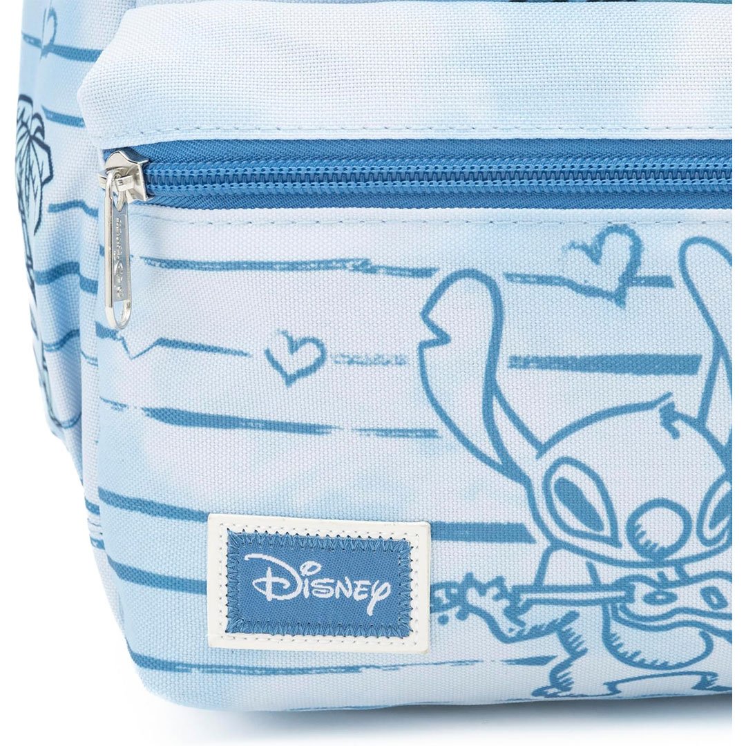 WondaPop Disney Stitch 13" Nylon Mini Backpack - Lower front