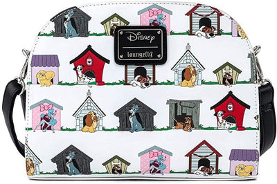 Disney Dog Houses Allover Print Crossbody