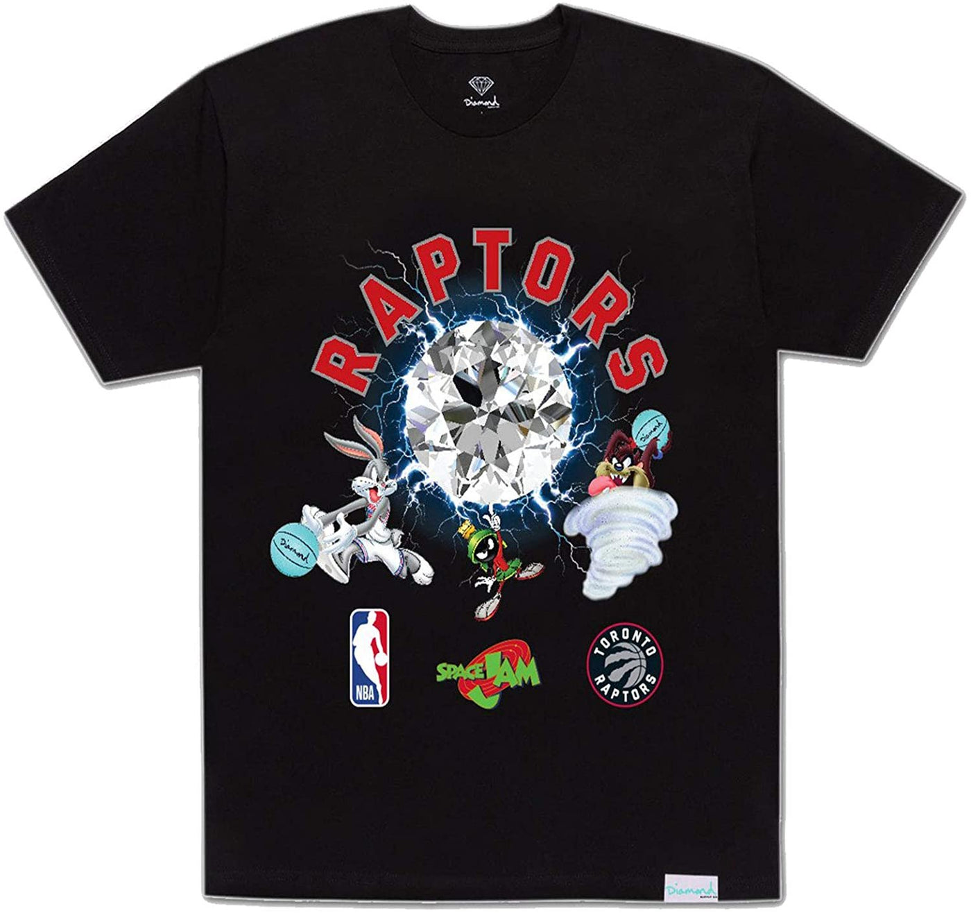 Space Jam x NBA Toronto Raptors Short Sleeve T-Shirt