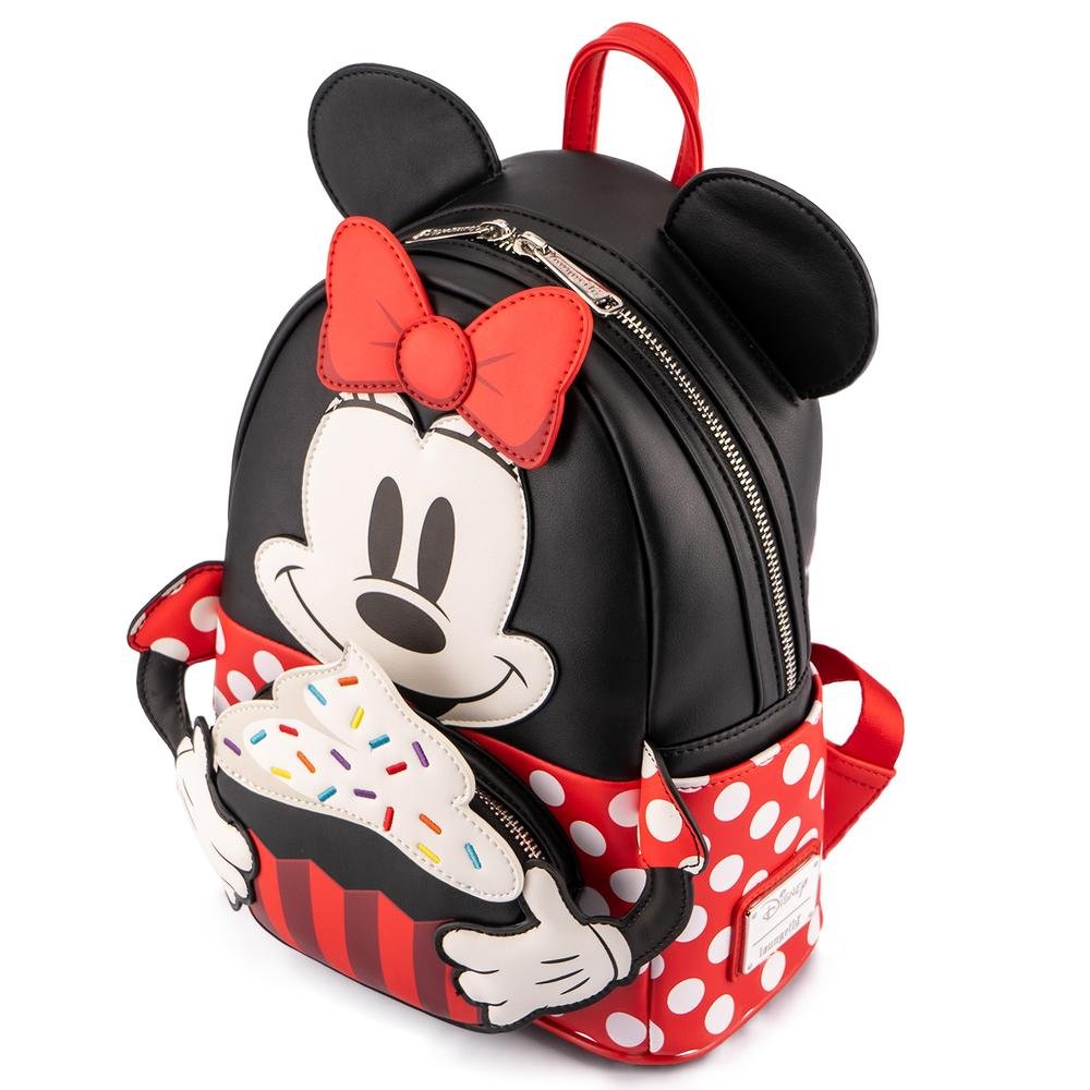 Loungefly Disney Minnie "Oh My" Cosplay Sweets Mini Backpack - Top