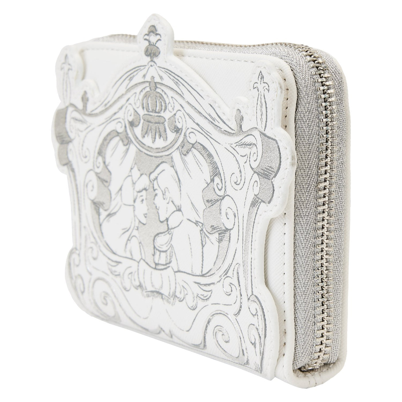 Loungefly Disney Cinderella Happily Ever After Zip-Around Wallet - Side View - 671803391383