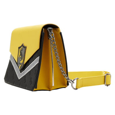 Loungefly Harry Potter Hufflepuff Chain Strap Crossbody - Side View