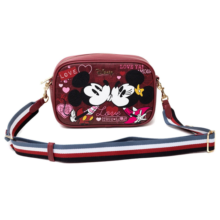 WondaPop Disney Mickey and Minnie Crossbody - Back with Straps