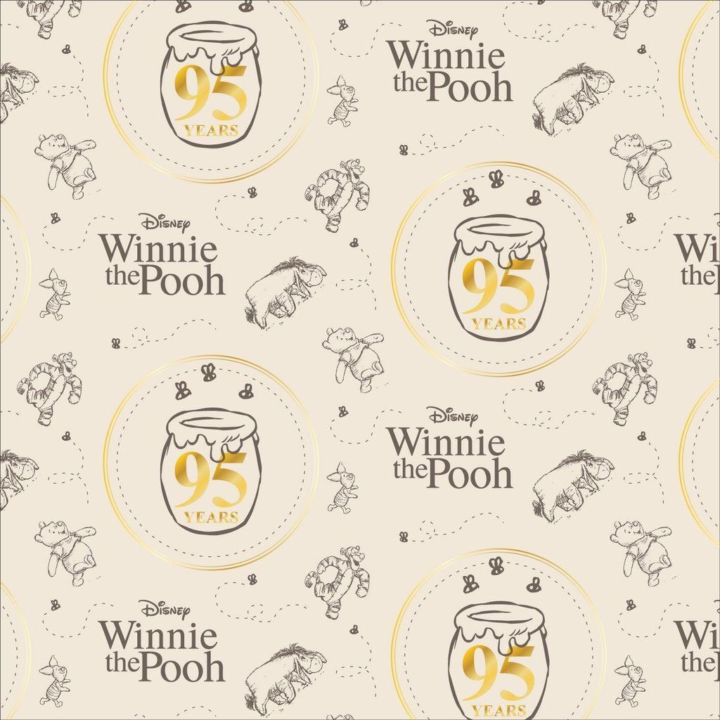 Loungefly Disney Winnie the Pooh 95th Anniversary Mini Backpack by Loungefly (interior lining)