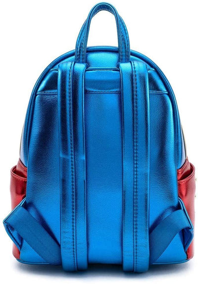 Loungefly Marvel Classic Captain Marvel Cosplay Mini Backpack