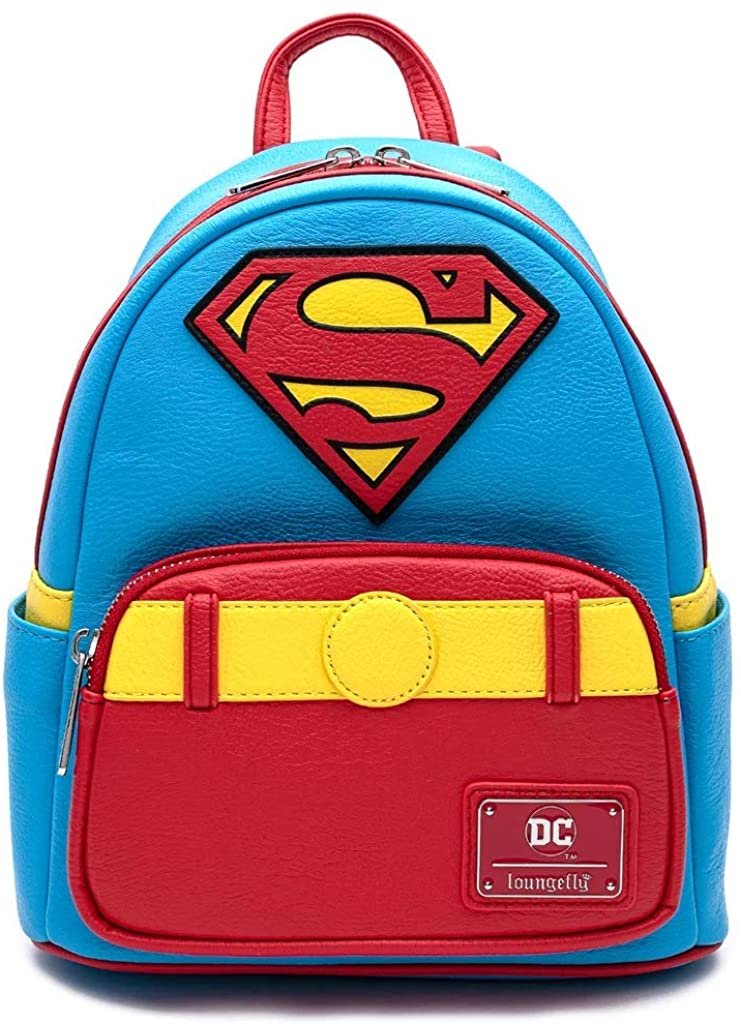 DC Comics Vintage Superman Cosplay Mini Backpack