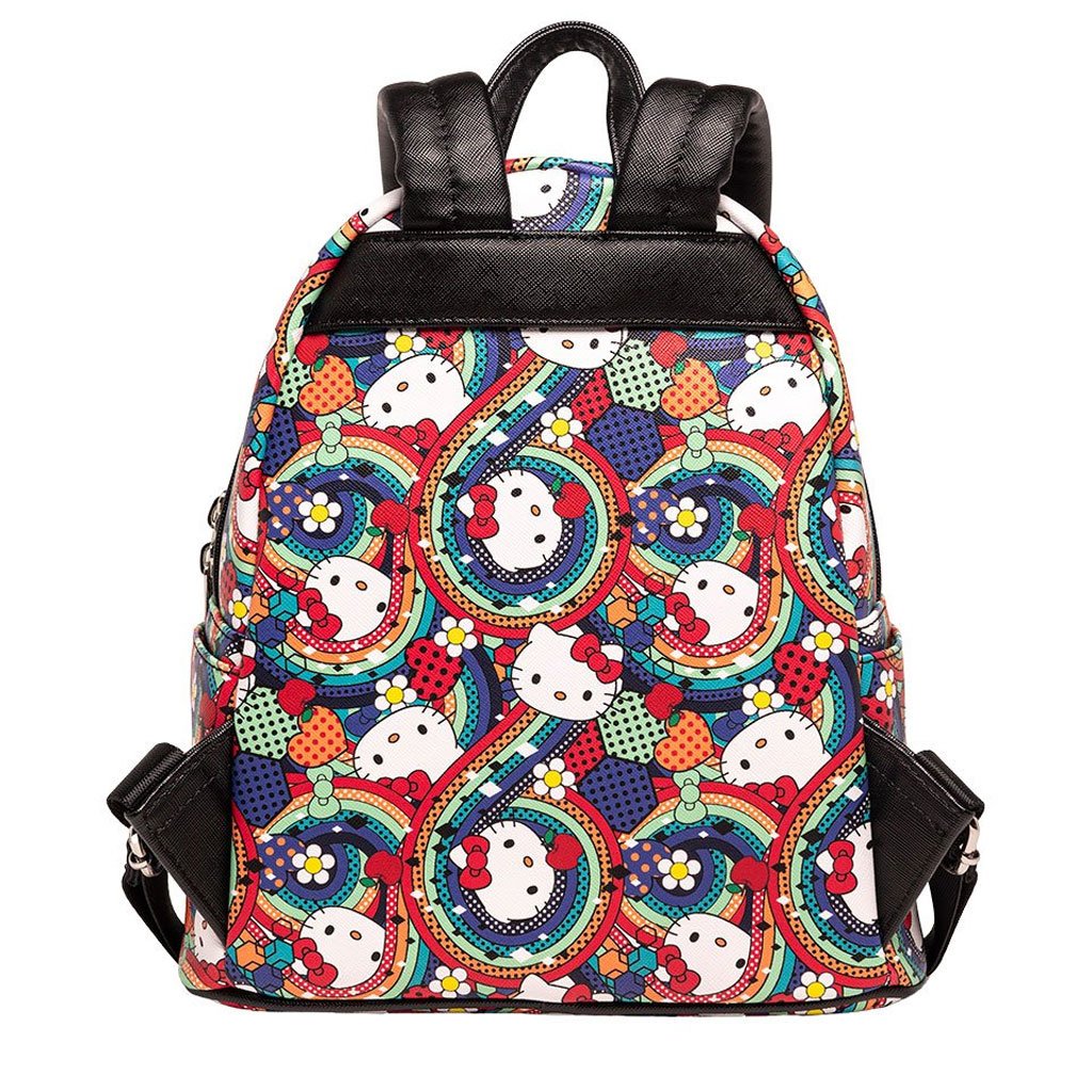 707 Street Exclusive - Sanrio Hello Kitty Rainbow Abstract Mini Backpack