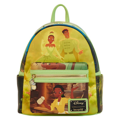 Loungefly Disney Princess and the Frog Princess Scene Mini Backpack - Front