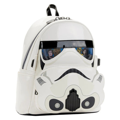 Loungefly Star Wars Stormtrooper Lenticular Mini Backpack - Side View