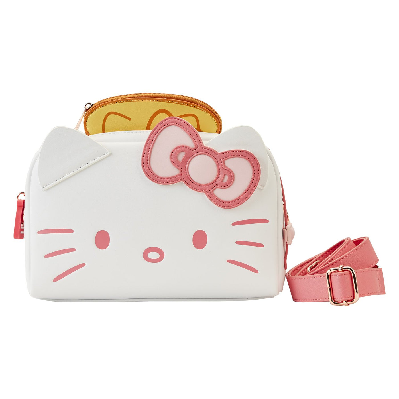 671803458260 - Loungefly Sanrio Hello Kitty Breakfast Toaster Crossbody - Front