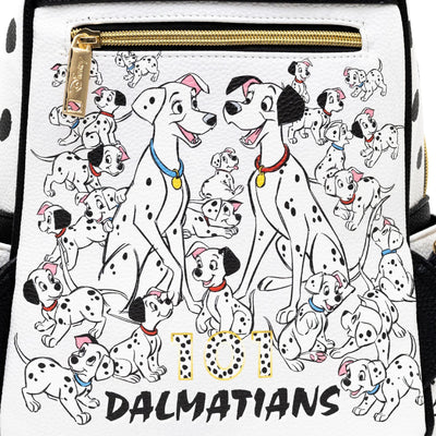 WondaPop Disney 101 Dalmatians Mini Backpack - Back Close Up