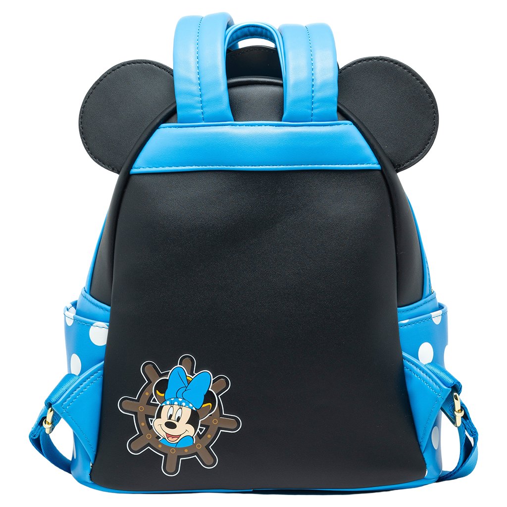 707 Street Exclusive - Loungefly Disney Pirate Minnie Mouse Cosplay Mini Backpack - Back