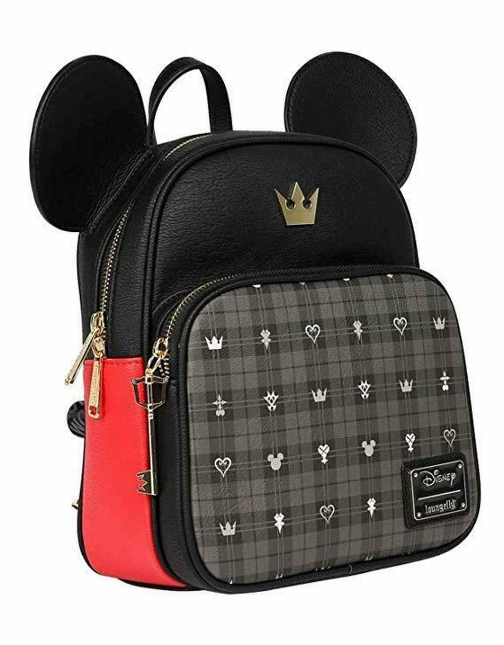 Loungefly Mickey Mouse Kingdom Hearts Mini Backpack - SIDE