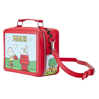 Loungefly Peanuts Charlie Brown Lunchbox Crossbody - Side