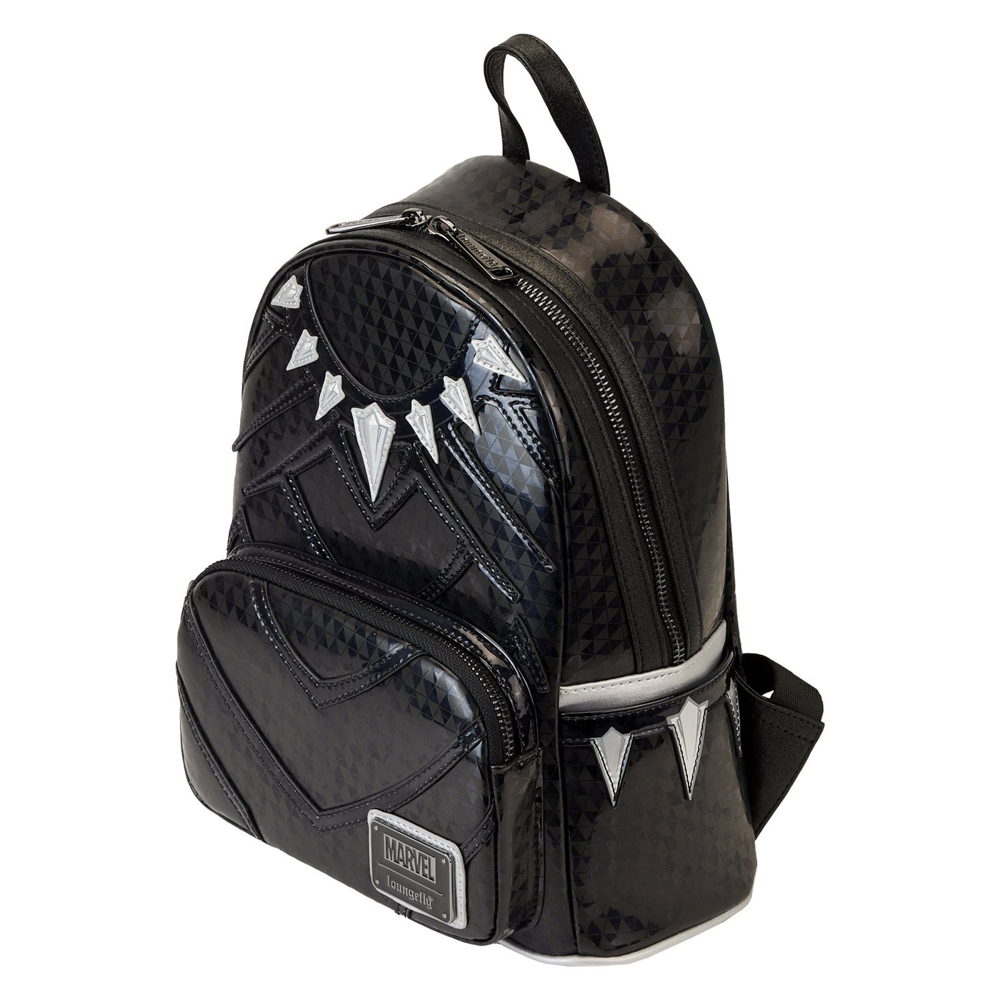 Loungefly Marvel Shine Black Panther Cosplay Mini Backpack - Top View