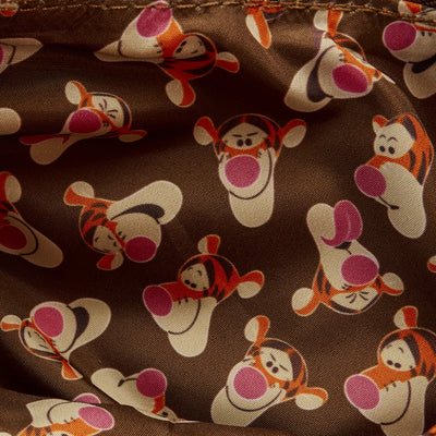 Loungefly Disney Winnie the Pooh Tigger Plush Cosplay Crossbody - Interior Lining