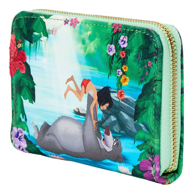 Loungefly Disney Jungle Book Bare Necessities Zip-Around Wallet - Close Up