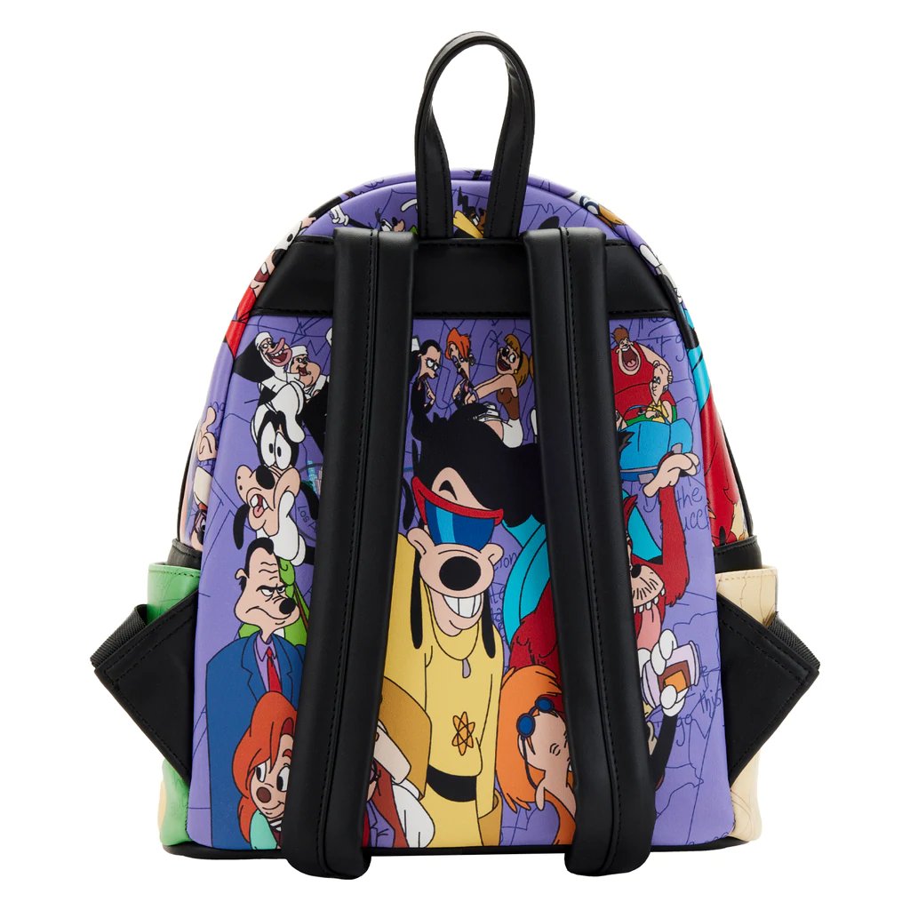 Loungefly Disney Goofy Movie Collage Mini Backpack - Back