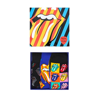 Rolling Stones Stripes Socks Box Set - 3-Pack