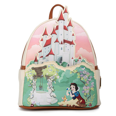 Loungefly Disney Snow White Castle Series Mini Backpack - Front