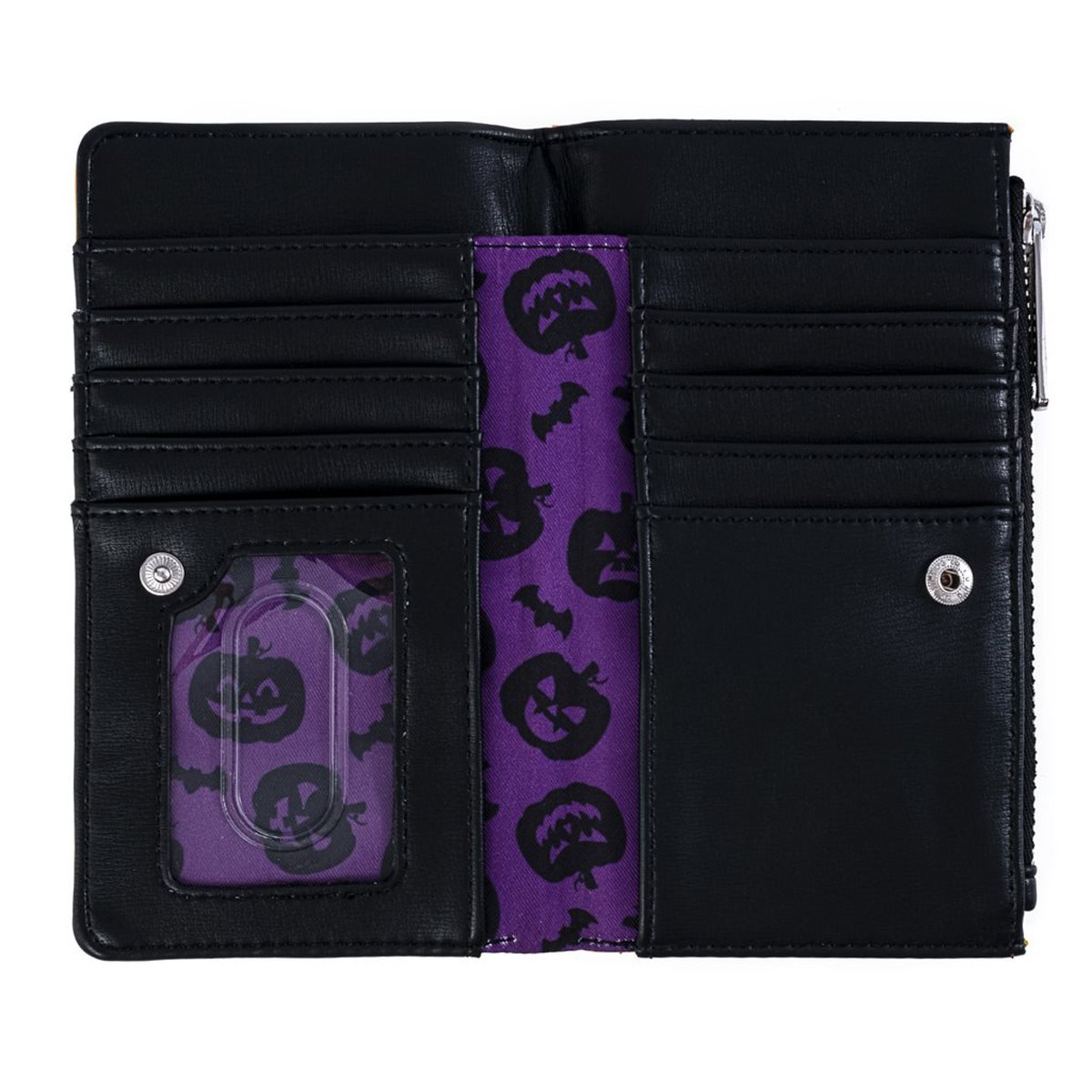 Halloween Pumpkin Flap Wallet