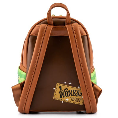 Loungefly Willy Wonka and the Chocolate Factory 50th Anniversary Mini Backpack - Back