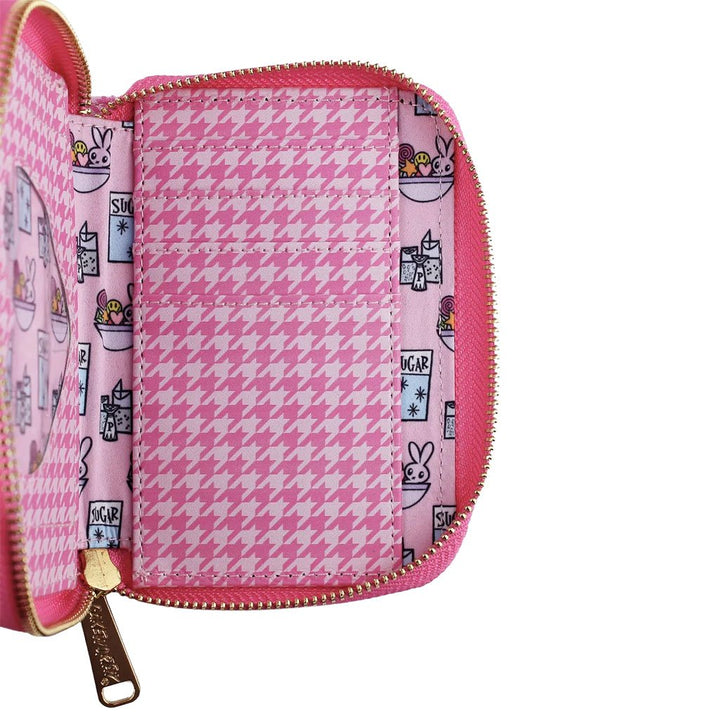 Cakeworthy Powerpuff Girls Houndstooth Wallet - Interior View