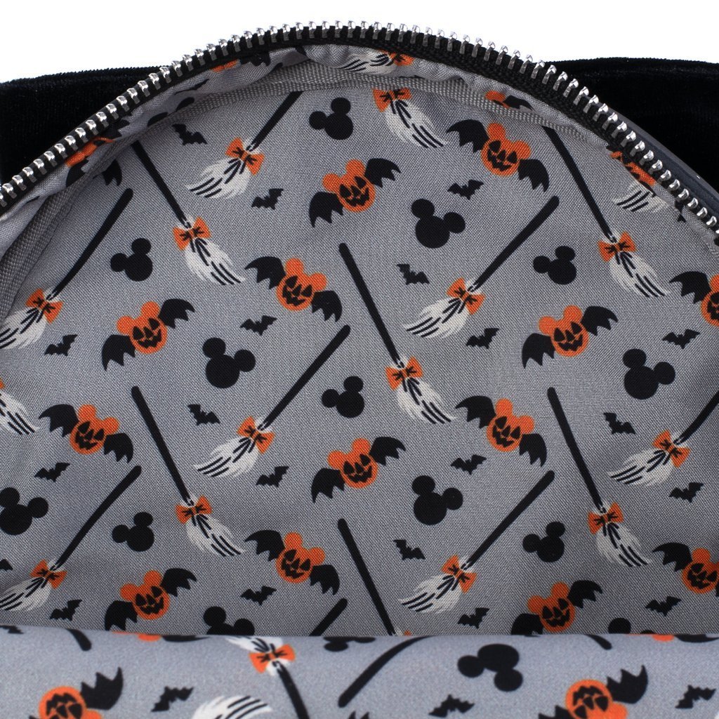 Disney Mickey and Minnie Halloween Allover Print Mini Backpack