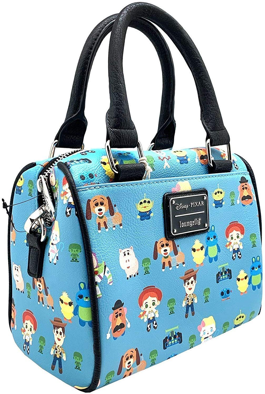 Loungefly Disney Pixar Toy Story Chibi Characters Allover Print Crossbody - Side